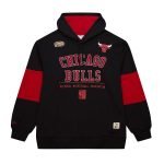 NBA Retro Vintage Fleece Hoodie Logo Bulls