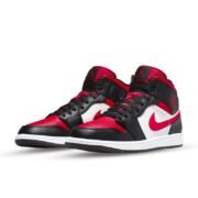 Air Jordan 1 Mid Bred Toe - immagine 2