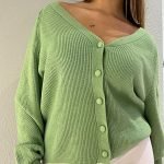 Cardigan Menta