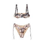 Bikini Con Ferretto e Slip Americano Fantasia