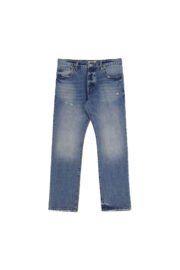 Jeans Effetto Délavé Con Abrasioni