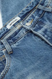 Jeans Effetto Délavé Con Abrasioni - immagine 2