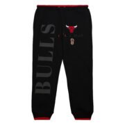 NBA Team OG 3.0 Vintage Fleece Jogger Pants Logo Bulls