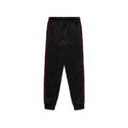 Pantaloni sportivi slim fit in tricot garzato con banda logata - immagine 2