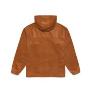 Felpa in velluto a coste con cappuccio oversize - immagine 2
