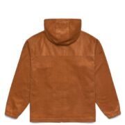 Felpa in velluto a coste con cappuccio oversize - immagine 3