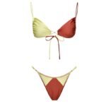 Bikini Fascia con Slip Regolabile